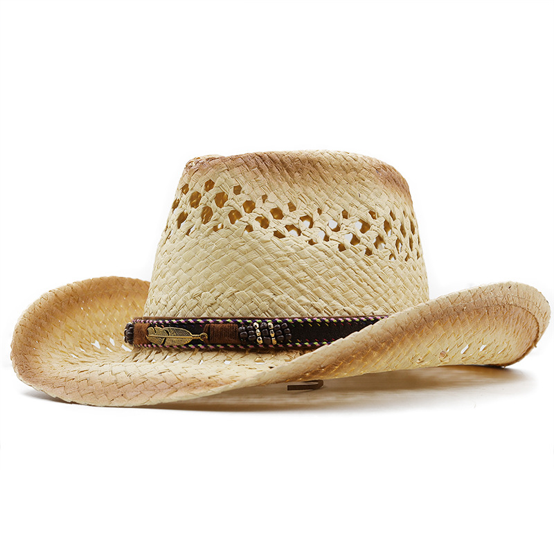 파나마 소프트 수제 카우보이 밀짚모자 여름 남녀 공용  - Bucket Hat Straw 리뷰 및 가격
